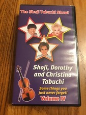 THE SHOJI TABUCHI SHOW! Volume IV OOP VHS Branson MO Violinist Dorothy Christina