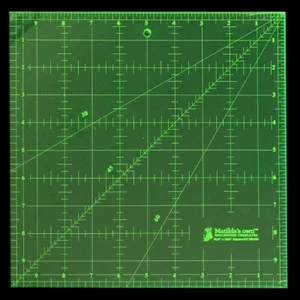 Matildas Own Ruler 10 x 10 Inch Square For Quilting and Sewing - Picture 1 of 1