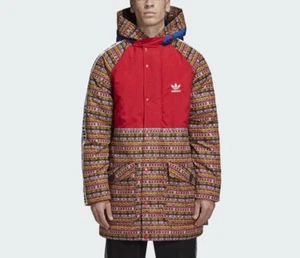 Adidas PW Pharrell Williams Hu Human Race Padded Jacket Multicolor [EA2471] - Picture 1 of 5
