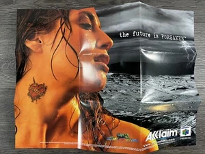 Forsaken 64 Nintendo N64 Vintage Poster Only - Picture 1 of 6