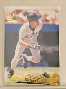2000 Pacific Omega Gold #139 Gerald Williams #89/120