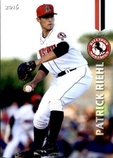 2016 Billings Mustangs Grandstand 27 Patrick Riehl Lucasville Ohio Baseball Card