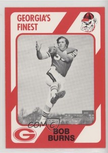 1989 Collegiate Collection Georgia Bulldogs Bob Burns #50