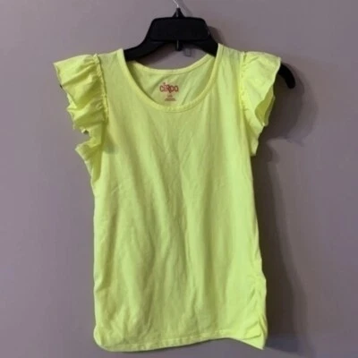 Neon yellow kids large shirt Circo short sleeve #940 - Image 1 of 4