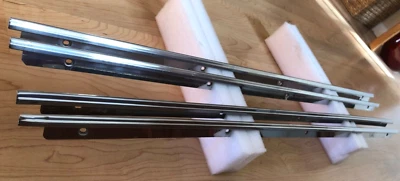 1967 Skylark GS 400 Stainless Upper Door Panel Trim Moldings GM A-Bodies 64-67? Foto 1 de 4