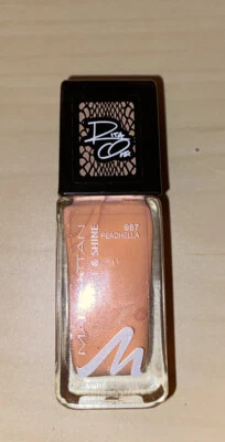 Manhattan Last & Shine Rita Ora Nagellack 967 PEACHELLA.  NEU - Bild 1 von 2