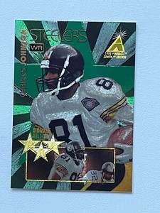 1995 Pinnacle Zenith Rookie Roll Call #RC18 Charles Johnson Football Card /1200