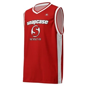 Camiseta deportiva roja de baloncesto Snapcase NYHC de Nueva York Hardcore de los 90 - Imagen 1 de 22