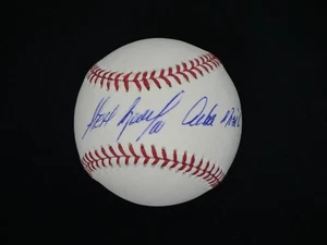 ALEXEI RAMIREZ SIGNED OMLB BASEBALL INSCRIBED "CUBAN MISSILE" MLB COA - Picture 1 of 2
