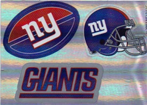 Juego de pegatinas con logotipo de la NFL casco de los New York Giants NY 2007 #21 - Imagen 1 de 1