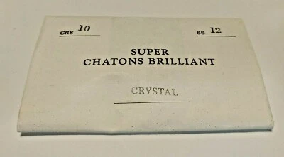10 Gross 12ss Preciosa Super Chatons Brilliant Full Pack Czech Rhinestones - Image 1 of 2