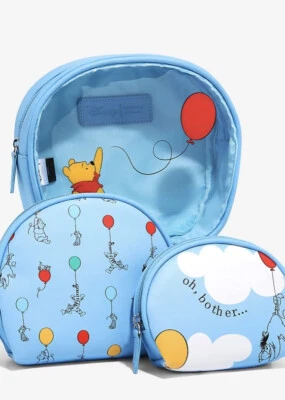 Disney Danielle Nicole Winnie the Pooh Maquillaje Cosmético 3 Bolsas Set NUEVO Foto 1 de 4