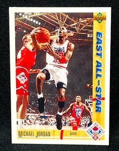 MICHAEL JORDAN - 1991-92 Upper Deck Basketball - ALL-STAR #69 - CHICAGO BULLS - Picture 1 of 2