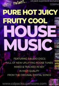 Rocky T Presents - Pure Hot Juicy Fruity Cool - House Music - CD Pack - Foto 1 di 1