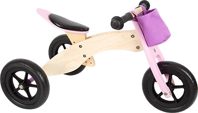 Laufrad-Trike Maxi 2 in 1 Rosa, ca. 72 x 38 x 45 cm, Sitzhöhe ca. 25 - 33 cm, ma - Bild 1 von 1