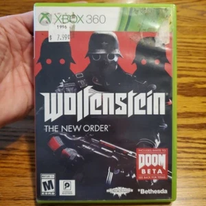 WOLFENSTEIN: THE NEW ORDER Xbox 360, 2014 GAME 4 DISC EUC - Picture 1 of 11