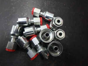 6G-6FFORX, 3/8" Hose Female Flat Face , Hydraulic Fittings (Lot of 10) - Picture 1 of 1
