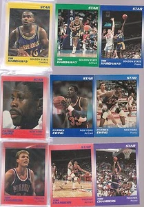 1991 STAR CO.PATRICK EWING SET, AD CARD, AND PROMO CARD ONLY - Picture 1 of 1