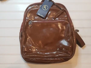 Mochila de cuero auténtico genuino Ashwood para mujer marrón a-7 - Imagen 1 de 9