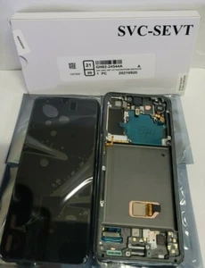 Samsung galaxy S21 5G Gray LCD Touch Screen Digitizer Frame G991 OEM NEW - Picture 1 of 6