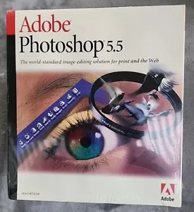 Adobe Photoshop 5.5 for MAC For Image Editing For Macintosh New - Picture 1 of 13