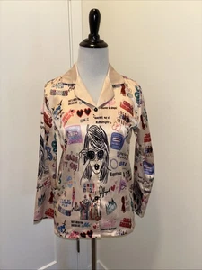 Pigiama Taylor Swift Eras Tour seta manica lunga top bambina XL - Foto 1 di 3