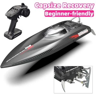 25" RC Electric Boat Brushless Motor with Lights Capsize Recovery Waterproof RTR - Image 1 of 4