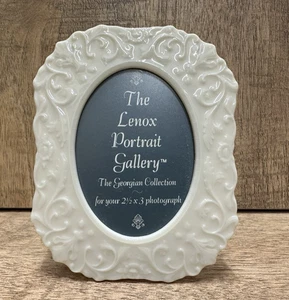 Lenox The Georgian Collection Porzellan Keramik 2,5" x 3" Fotorahmen - Bild 1 von 6