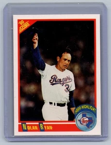 1990 Score #696 Nolan Ryan - Picture 1 of 2