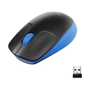 910-005907 Logitech M190 Full-size wireless mouse RF Wireless Alkaline Blue 8339 - Foto 1 di 1