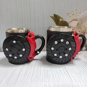 Brake Caliper Mug – Creative Resin & Stainless Steel Coffee Cup - Picture 1 of 11