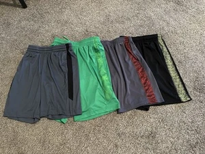 Boys Basketball Shorts Lot Tek Gear Size 10/12 - Picture 1 of 5