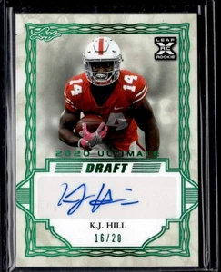 K.J. Hill Football Leaf #BA-KJH grün AUSN Ohio State Buckeyes - Bild 1 von 2