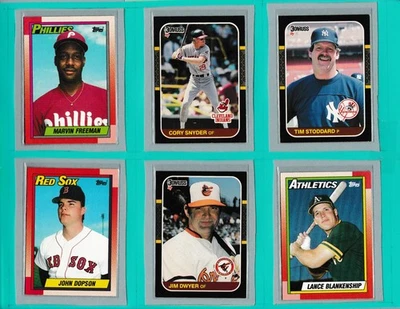 1987 Donruss Tim Stoddard #497 - Image 1 of 2