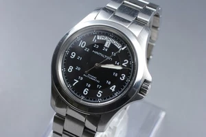 Reloj Hombre Hamilton Khaki Field King H644550 Automático Día Fecha SS (17cm Pulsera) - Imagen 1 de 13