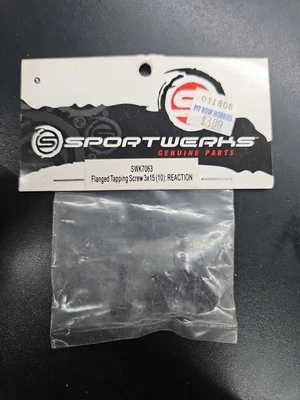 Sportwerks SWK7063 Flanged Tapping Screws(10) 3x15mm: Reaction (K1) - Image 1 of 2