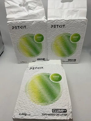 Arena mixta para gatos grumo + tofu mejorada, lavable con agua, ultra absorbente Foto 1 de 3