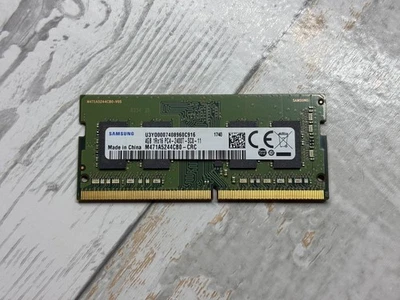 Genuine Samsung 4GB DDR4-2400 SODIMM Laptop Memory RAM M471A5244CB0-CRC - Image 1 of 2