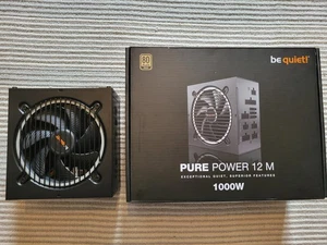 be quiet! Pure Power 12 M 1000 Watt Netzteil 80+ Gold ATX 3.1 PCIe5.1 modular - Bild 1 von 7