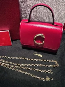 Cartier Panthère Leather Mini Bag Brand New In Box - Picture 1 of 11