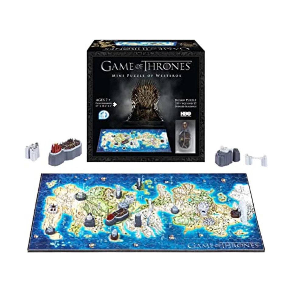 4D Cityscape 4D Puzzle Game of Thrones - 4D Puzzle of Westeros Mini EX/NM - Image 1 of 1