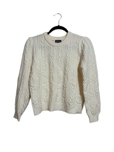 Scoop Kids Cable Knit Sweater Size XL Cream Soft Comfy - Picture 1 of 6
