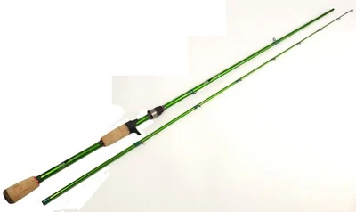 Collapsible Carrot Stix CASTING 7' 6" Medium Wild Green PRO Inshore Fishing Rod - Image 1 of 4