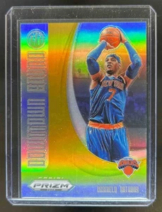 2024-25 Panini Prizm Deca Carmelo Anthony Downtown Bound Gold Prizms #8/10 - Picture 1 of 2