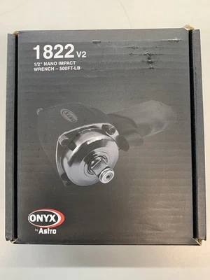 Astro Pneumatic Tool 1822 1/2" NANO ONYX Shorty Pneumatic Impact Wrench NEW - Image 1 of 4