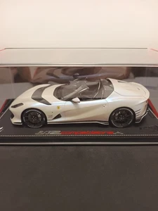 BBR Ferrari 812 competizione A bianco onda marina 1:18 1/18 P18209CL Leclerc - Foto 1 di 7