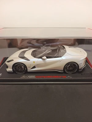 BBR Ferrari 812 competizione A bianco onda marina 1:18 1/18 P18209CL Leclerc - Immagine 1 di 4