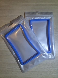 PSA Graded Card Slab Silicone Bumper Guard Protector - Light Blue - Picture 1 of 3
