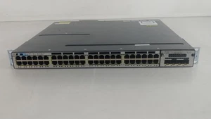 Cisco Catalyst 3750X WS-C3750X-48P-S 48-Port Gigabit Managed PoE+ Ethernet - Bild 1 von 6