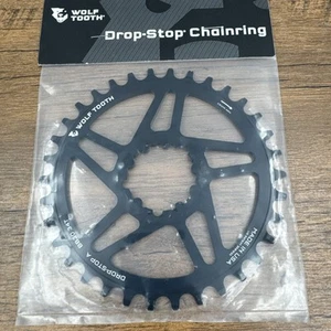 Plateau Wolf Tooth 34t SRAM montage direct, drop-stop A, décalage 0mm, BB30 - Photo 1 sur 4
